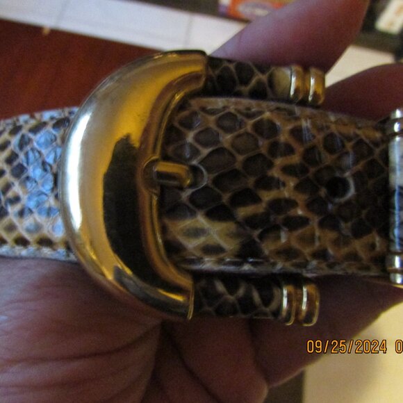 Genuine Snake Skin belt - Picture 2 of 5